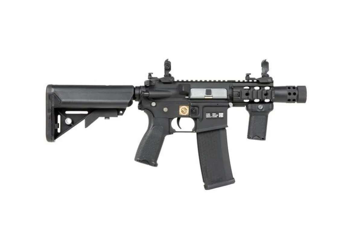 Specna Arms RRA SA-E10 EDGE Carbine Black mit Gate X-ASR Mosfet AEG 0,5 Joule Specna Arms RRA SA-E10 EDGE Carbine Black mit Gate X-ASR Mosfet AEG 0,5 Joule